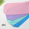 Long Strip Back Scrubber, Strong Exfoliating Back Scrub Towel for Home Use, Single Pack/Four-Pack