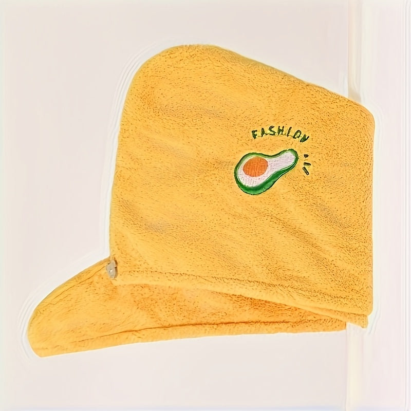 The Must-have Towel for Goddesses - a Soft Headscarf-style Towel with a Snap Fastening Device, Featuring Excellent Water Absorption Properties